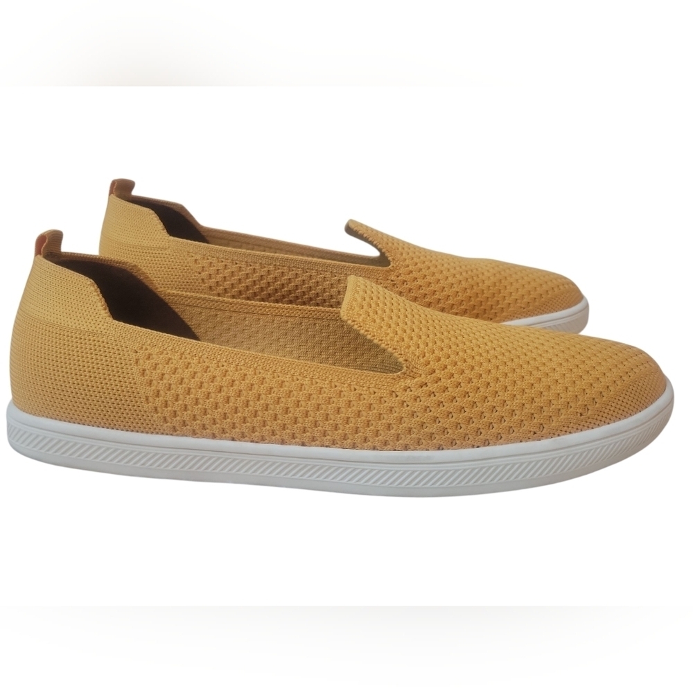 Vince Camuto Mustard Yellow Slip-On Flats
